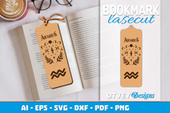 Zodiac Bookmark Lasercut | Bookmark Design Lasercut Product Image 1