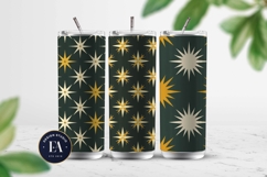 Modern Geometric Pattern Digital Paper | Snowflakes pattern Product Image 2