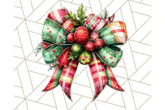 Bright Shiny Christmas Bows PNG Clipart, Winter Holiday Png Product Image 2