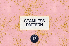 Pink Gold Shimmer Digital Paper, Glitter Texture Product Image 3