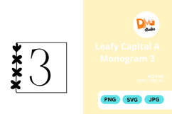 Leafy Capital Monogram Product Image 1