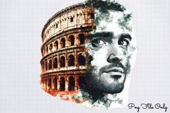 Italian Christmas Clipart PNG Product Image 1