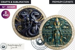 Ancient Egyptian Gods Pantheon Mythology Graphics cliparts Product Image 1