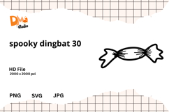 Spooky Dingbats Product Image 1