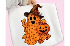 Spooky Ghost Friends Halloween PNG, Halloween PNG, Boo PNG Product Image 3