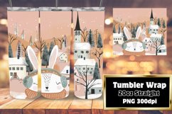 VIBRANT 20oz Tumbler Wrap for Sublimation , Christmas Product Image 1