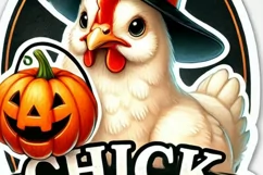Chick or Treat Shirt Design for Chicken Lovers & Farm Animal Product Image 5