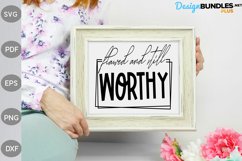 Flawed And Still Worthy SVG Design Product Image 2