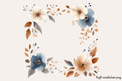 White Wedding Watercolor Clipart PNG Product Image 1