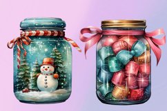Christmas Magic Jar Clipart ,Christmas Clipart Product Image 4