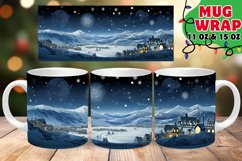 Winter Landscape Noel ELEGANCE Mug 11oz 15oz Product Image 1