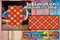 Unique memories 11oz 15oz sublimation wrap, Valentine's Patt Product Image 1