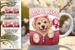 Sweet 15oz Mug Wrap Png Artwork , Valentines Product Image 1