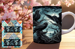 Unique 15oz Mug Wrap Png Artwork , Horror Halloween Product Image 1