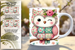 Timeless 15oz Mug Wrap Png Design , Animals Product Image 1