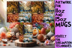 Stunning Nature Mug Wrap Sublimation 11oz/15oz Product Image 1