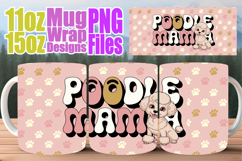 Colorful dreams 11oz 15oz sublimation wrap, Dog Mom Product Image 1