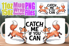 Radiant dreams 11oz 15oz mug wrap, Funny Animals Product Image 1