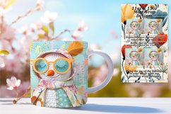Summer Christmas Snowman Mug Wrap 11oz/15oz Winter Product Image 1