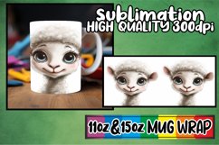 Charming Animal 15oz Mug Sublimation, Spring Product Image 1