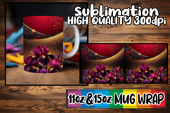 Unique adventures 11oz 15oz sublimation wrap, Leopard Prints Product Image 1