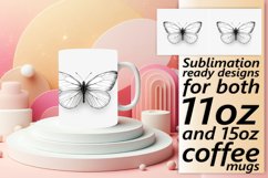 Graceful Watercolor Butterflies Product Image 1