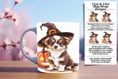 Pumpkin Animal Mug 11oz/15oz Wrap PNG Product Image 1