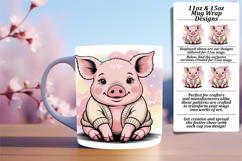 Joyful 15oz Mug Wrap Png Artwork , Valenines Animals Product Image 1