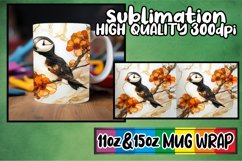 Uplifting days 11oz 15oz sublimation wrap, 3D Bird Product Image 1