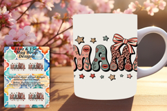Unique 11oz Mug Wrap Png Template , Mama Product Image 1