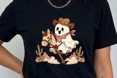 Western Gothic Cowboy Halloween Clipart | Spooky Western PNG Product Image 5