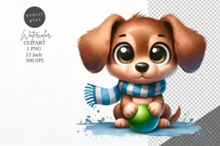 Dog clipart, Animals clipart, Puppy clipart Product Image 1