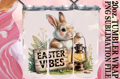 PRESENT OF LIGHT 20oz TUMBLER WRAP, Easter Bunny Product Image 1