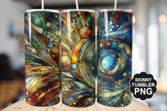 Stained On Stained Glass Tumbler Warp - Tumbler Design Product Image 1