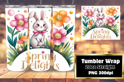 Creative 20oz Tumbler Template , Easter Product Image 1