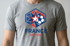 France Soccer T-shirt Design Product Image 3