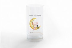Halloween Axolotl Crescent Moon Black Cat Spooky PNG Uparupa Product Image 3