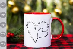 Fa La La La La La La Christmas SVG Design Product Image 2