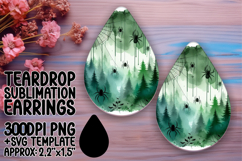 Vibrant Teardrop Design for DIY , Halloween Product Image 1