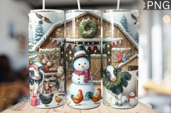 Farm Animals Tumbler Wrap - Christmas Tumbler Design Product Image 1