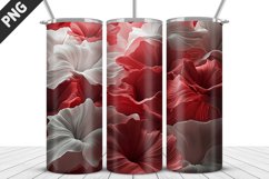 Flowers Tumbler Wrap | Sublimation Design | Tumbler PNG Product Image 1