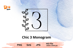 Chic Monogram Product Image 1