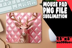 Winter Festive 3D Puff Mouse Pad Sublimation Series Product Image 1