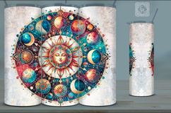 Day&amp;Night Tumbler Sublimation, 20 oz Tumbler Wrap Product Image 4