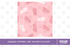 Boho Star Seamless Pattern Nursery Tile Baby Kids Bundle Set Product Image 5
