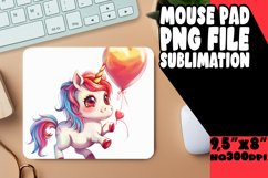 Whimsical Horse Fantasy Mouse Pad Product Image 1