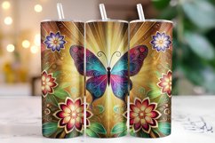 Butterfly Tumbler Wrap | Sublimation | Tumblers Product Image 1