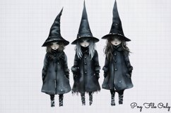 Gothic Spooky Winter Clipart PNG Product Image 1