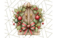 Cozy Christmas Clipart, Santa and Friends PNG Graphics Product Image 2