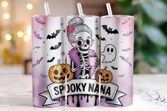 Spooky Nana Tumbler Wrap | Sublimation | Tumblers Product Image 1